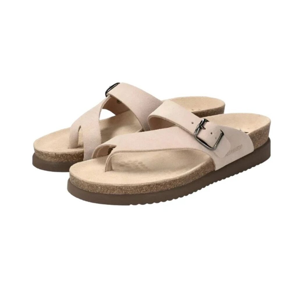 New Mephisto Women's 41 Helen Sandal Light Sand 62812 MSRP$175 - Picture 4 of 10